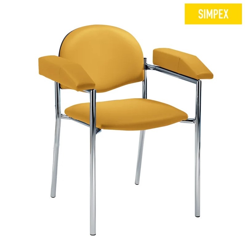 Blutentnahmestuhl Haemo-Linea Cuneo mit Keilkissenarmlehnen Blutentnahmestuhl Haemo-Linea Cuneo mit Keilkissenarmlehnen