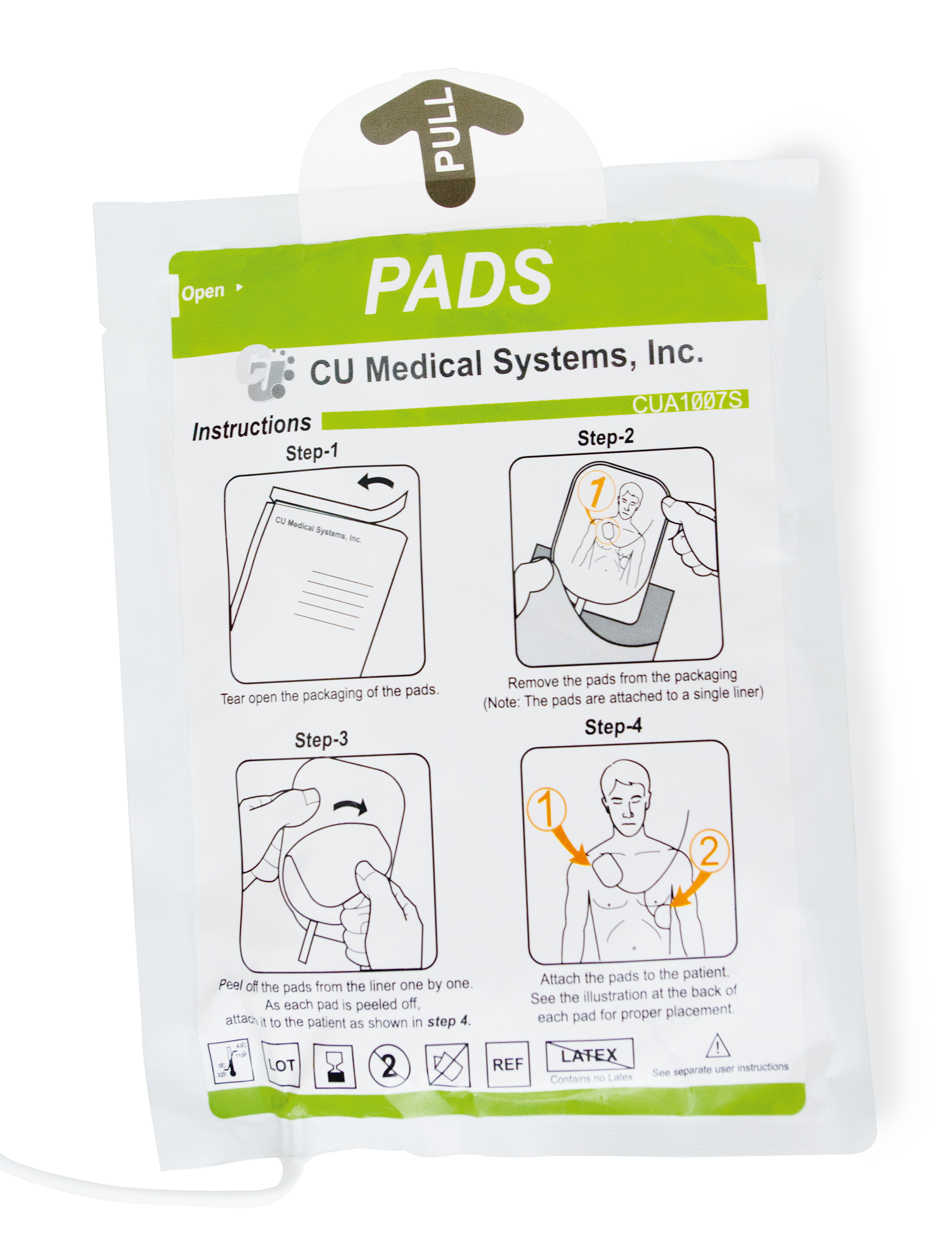 Defi-Elektrode für ME PAD - Erwachsene 1 Stück Defi-Elektrode für ME PAD - Erwachsene 1 Stück