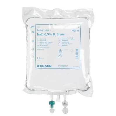 NaCl Spüllösung 5000ml Ecobag click steril und pyrogenfrei Spüllösung 0,9 %